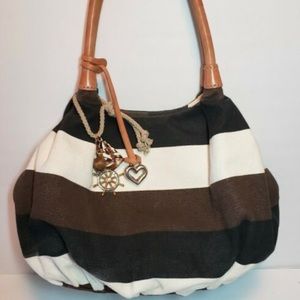 Authentic Brighton Nautical charm hobo bag
